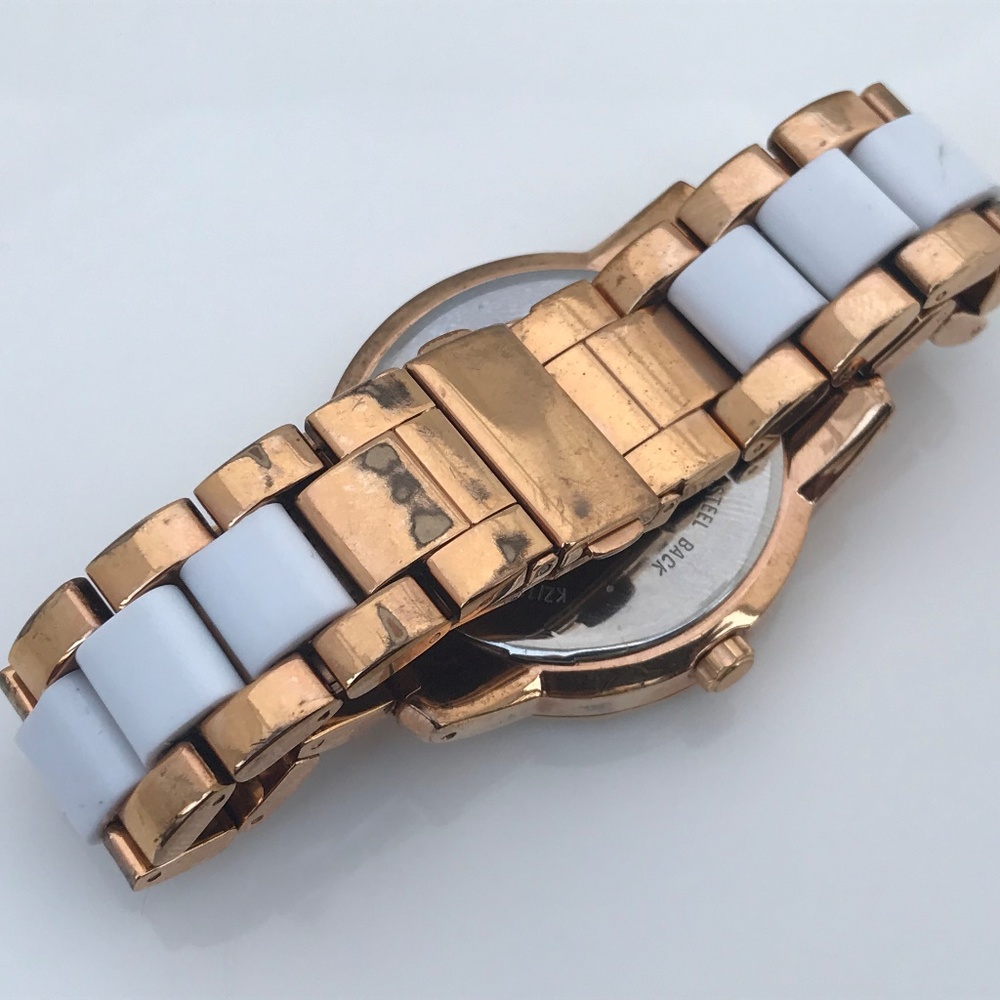 Kathy Van Zeeland Women Watch Bling White Gold - Picture 8 of 8